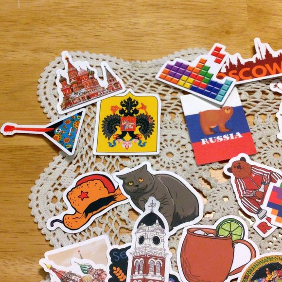 Crafts Stickers, Russia, Moscow for crafting / scrapbooking - Picture 2 of 6